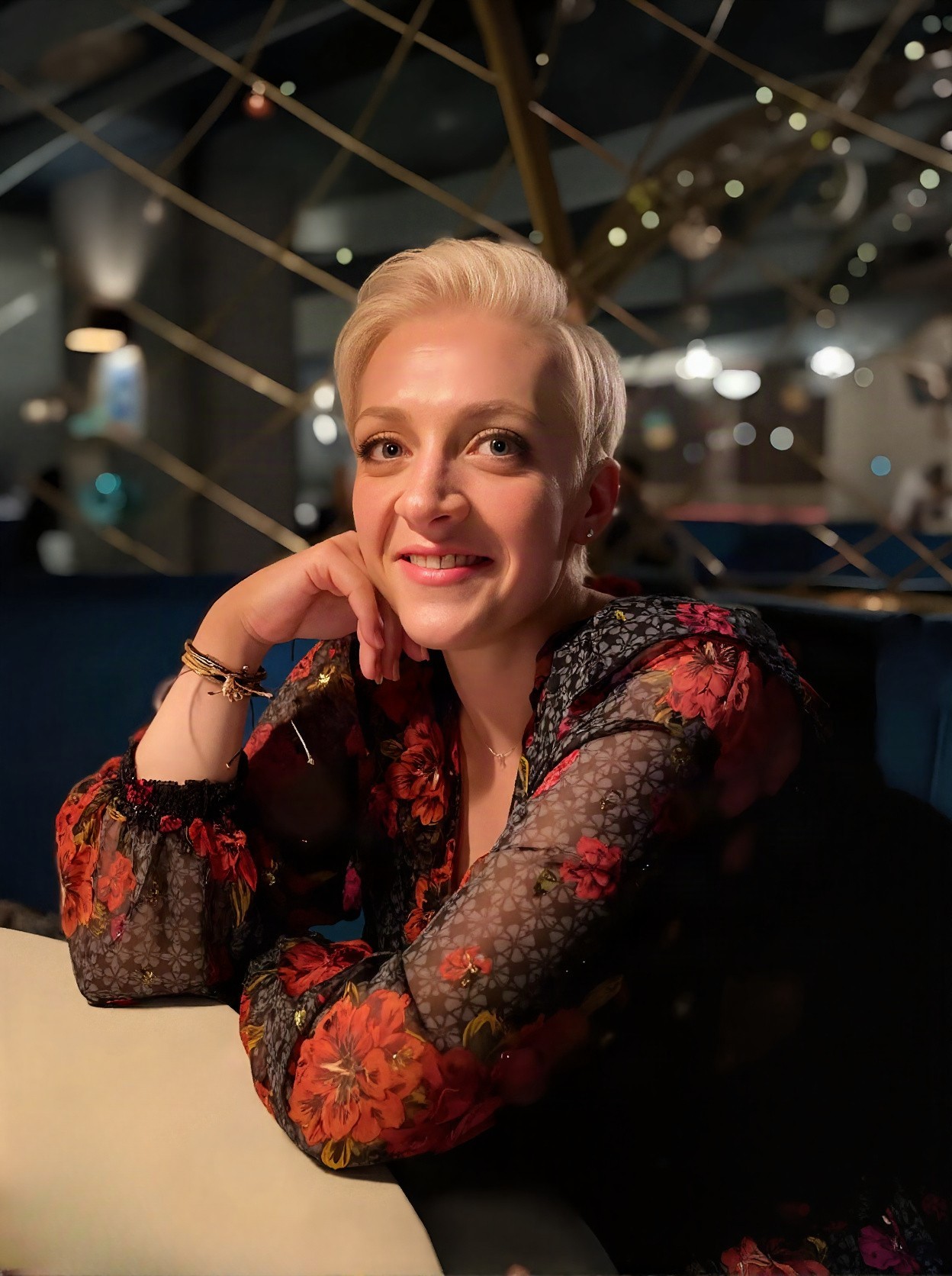 Portrait of makeup artist Hannah Darsey