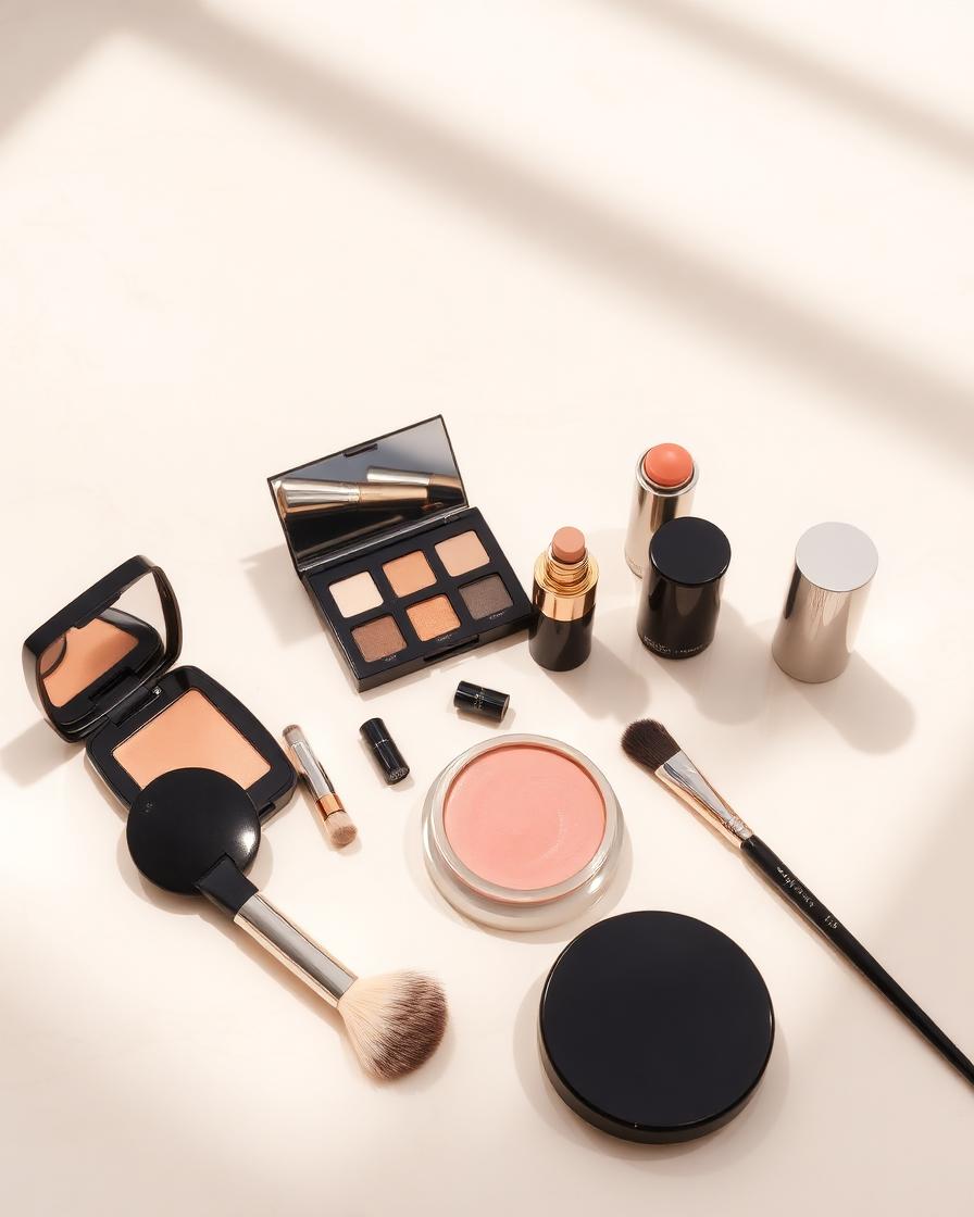 Professional camouflage makeup palette
